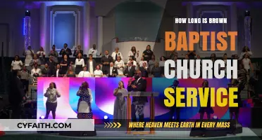 Exploring the Duration of Services at Brown Baptist Church