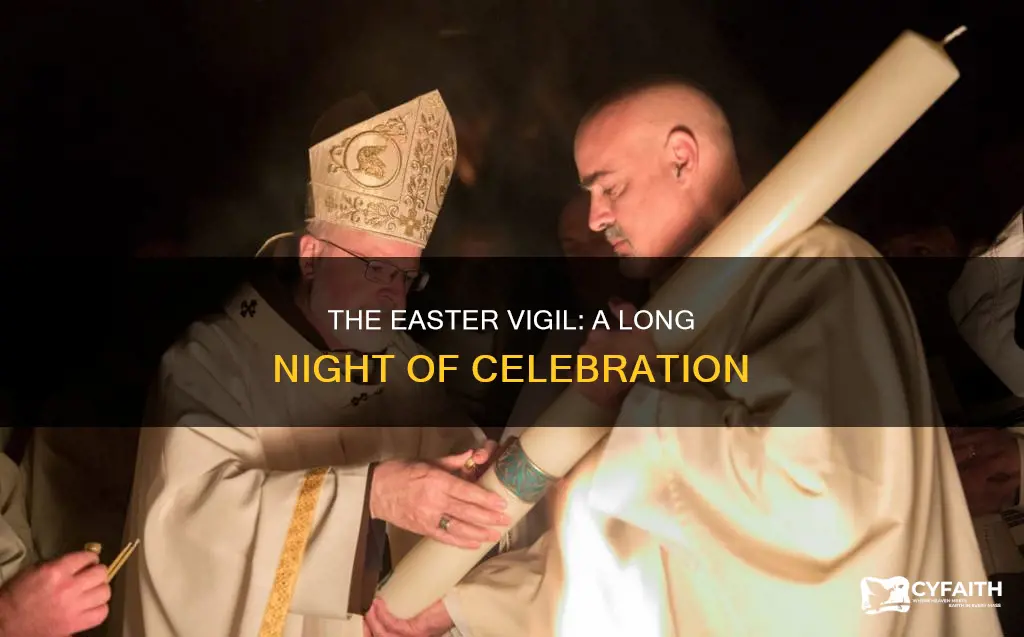 how long is catholic easter vigil service