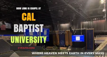 Exploring Worship Duration at California Baptist University Chapel