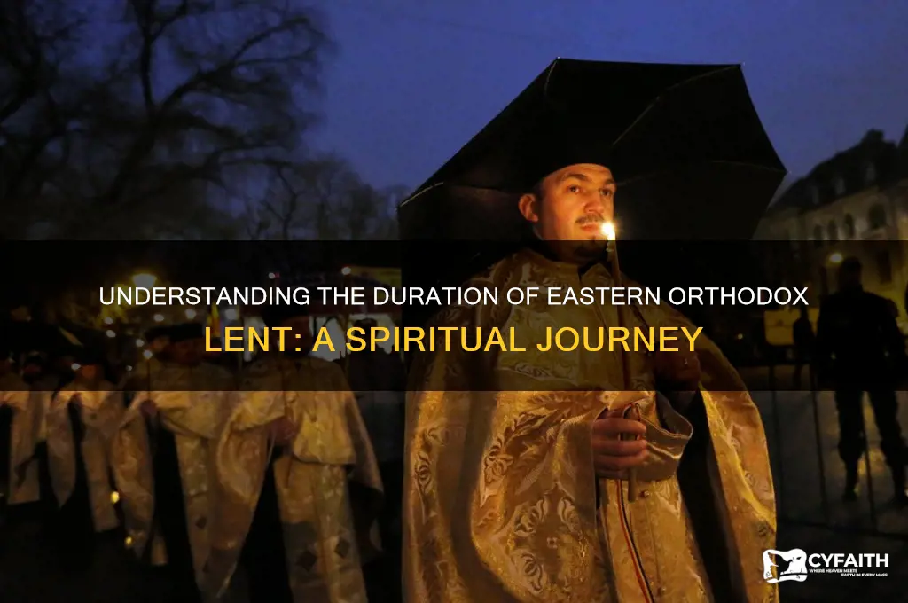 how long is eartern orthodox lent
