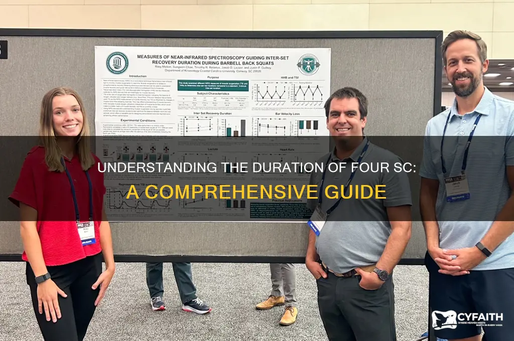 how long is four sc