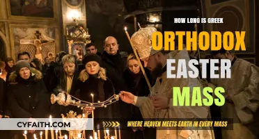 Greek Orthodox Easter Mass Duration: A Comprehensive Guide to the Service