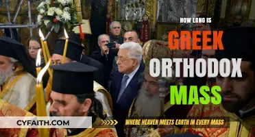 Understanding the Duration of a Greek Orthodox Mass Service
