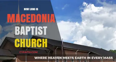 Exploring the Length and History of Macedonia Baptist Church