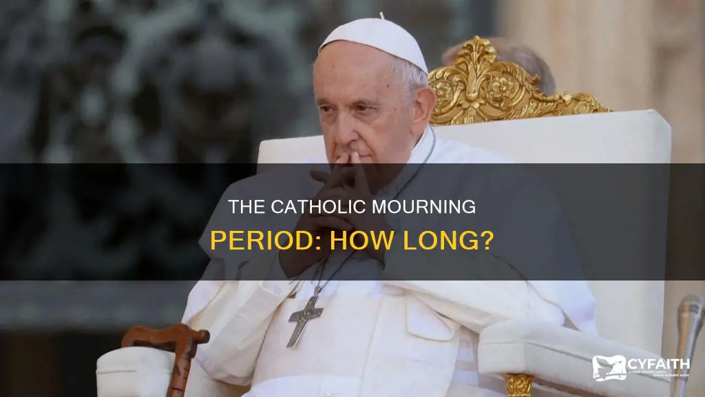 how long is mourning period catholic