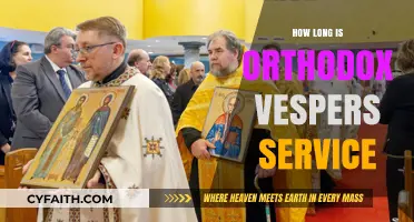 Understanding the Duration of Orthodox Vespers Service: A Comprehensive Guide