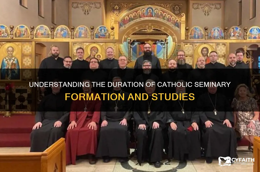 how long is seminary catholic