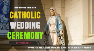 A Catholic Wedding Ceremony: Short and Sweet