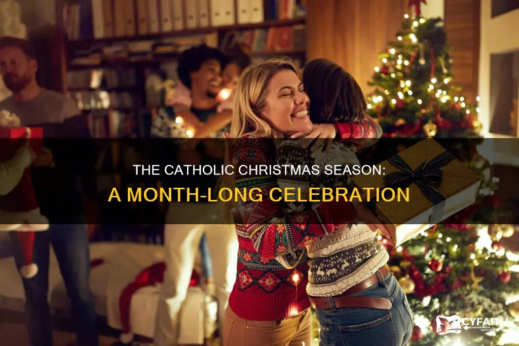 how long is the catholic christmas season
