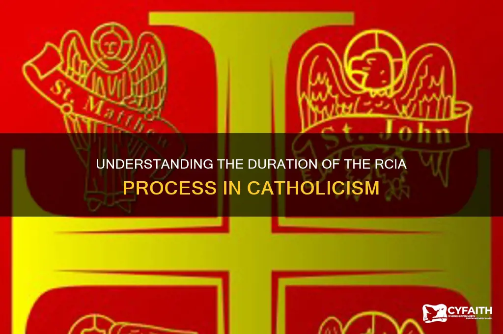 how long rcia process catholic