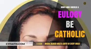 Eulogies: Catholic Guidance and Best Practices