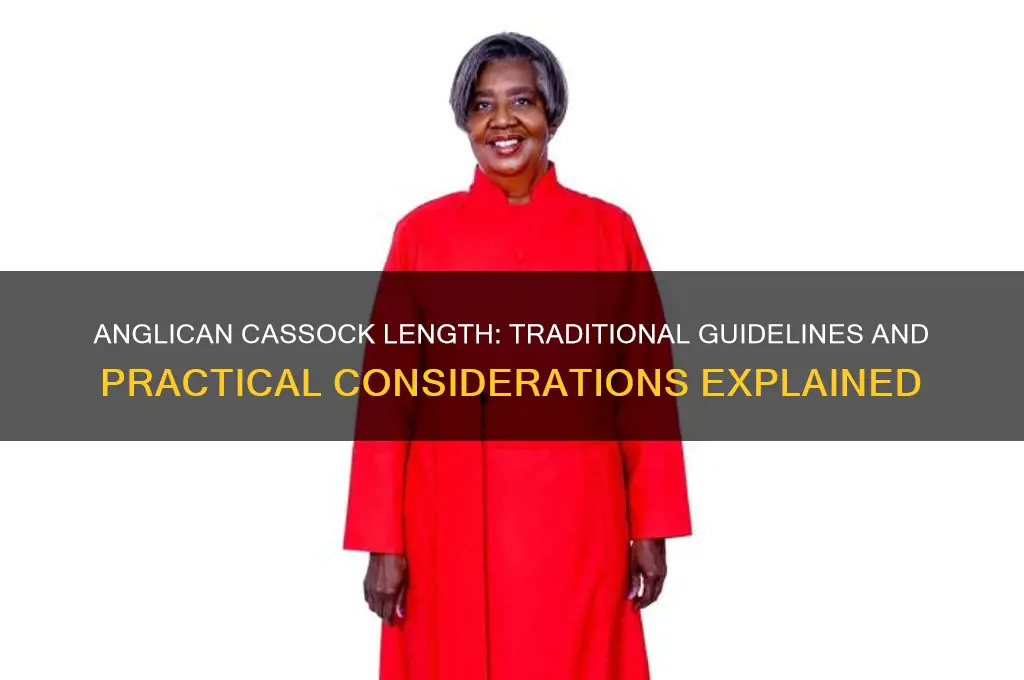 how long should anglican cassock be