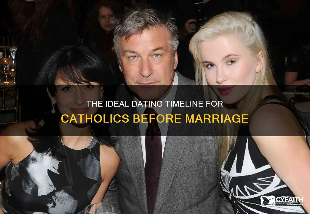 how long should catholics date before marriage
