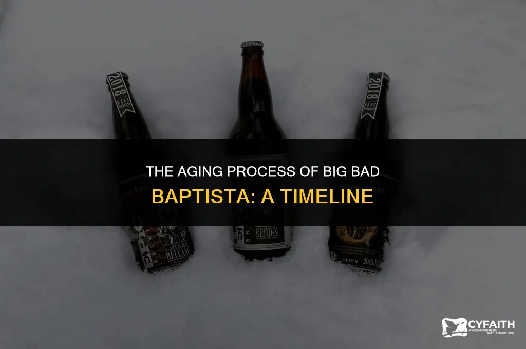how long to age big bad baptista