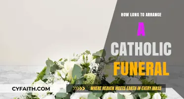 Arranging a Catholic Funeral: The Time It Takes