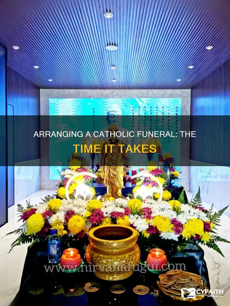 how long to arrange a catholic funeral
