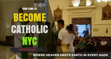 Becoming Catholic in NYC: A Lengthy Process?