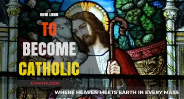 Becoming Catholic: Understanding the Time Commitment and Process