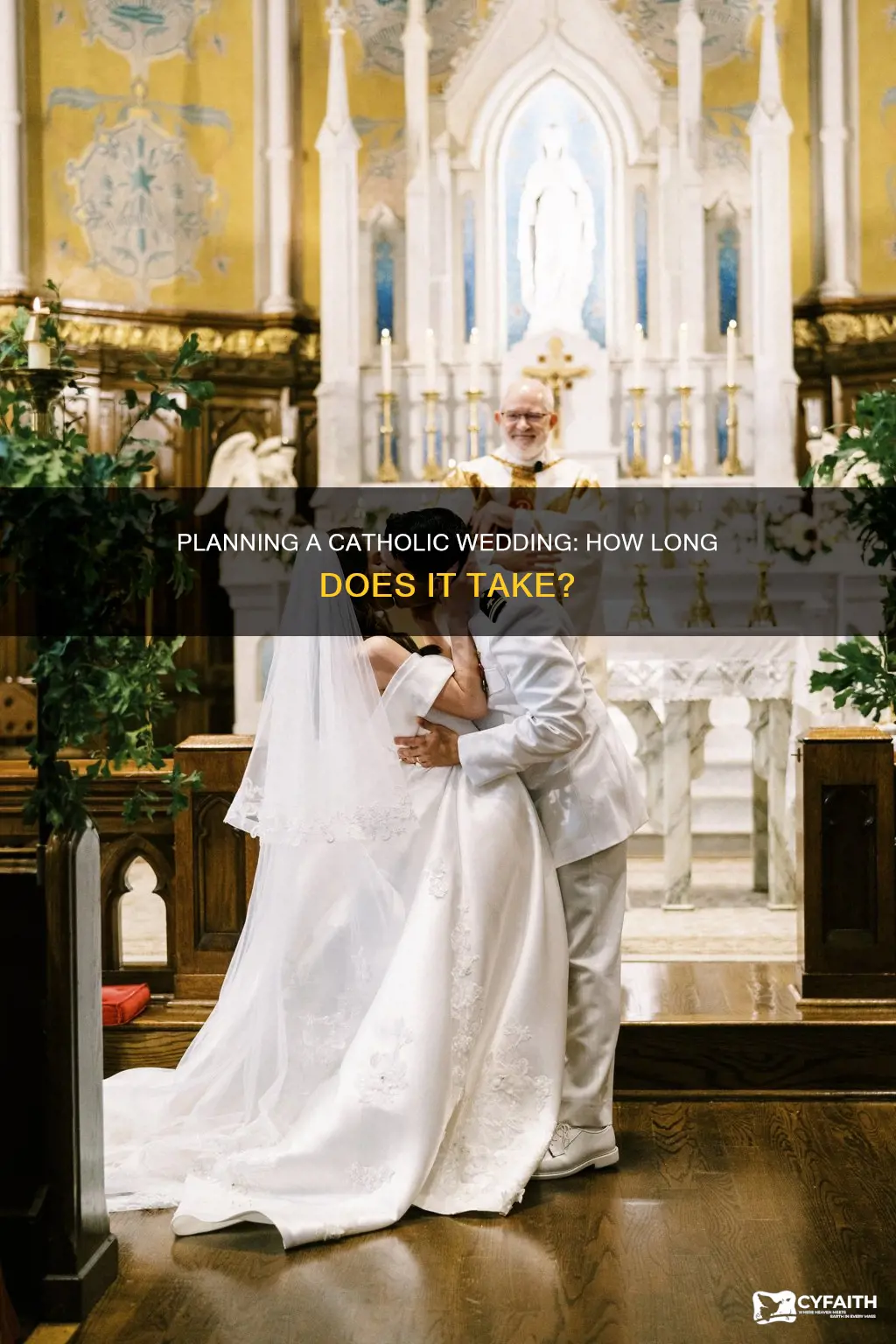 how long to plan a catholic wedding