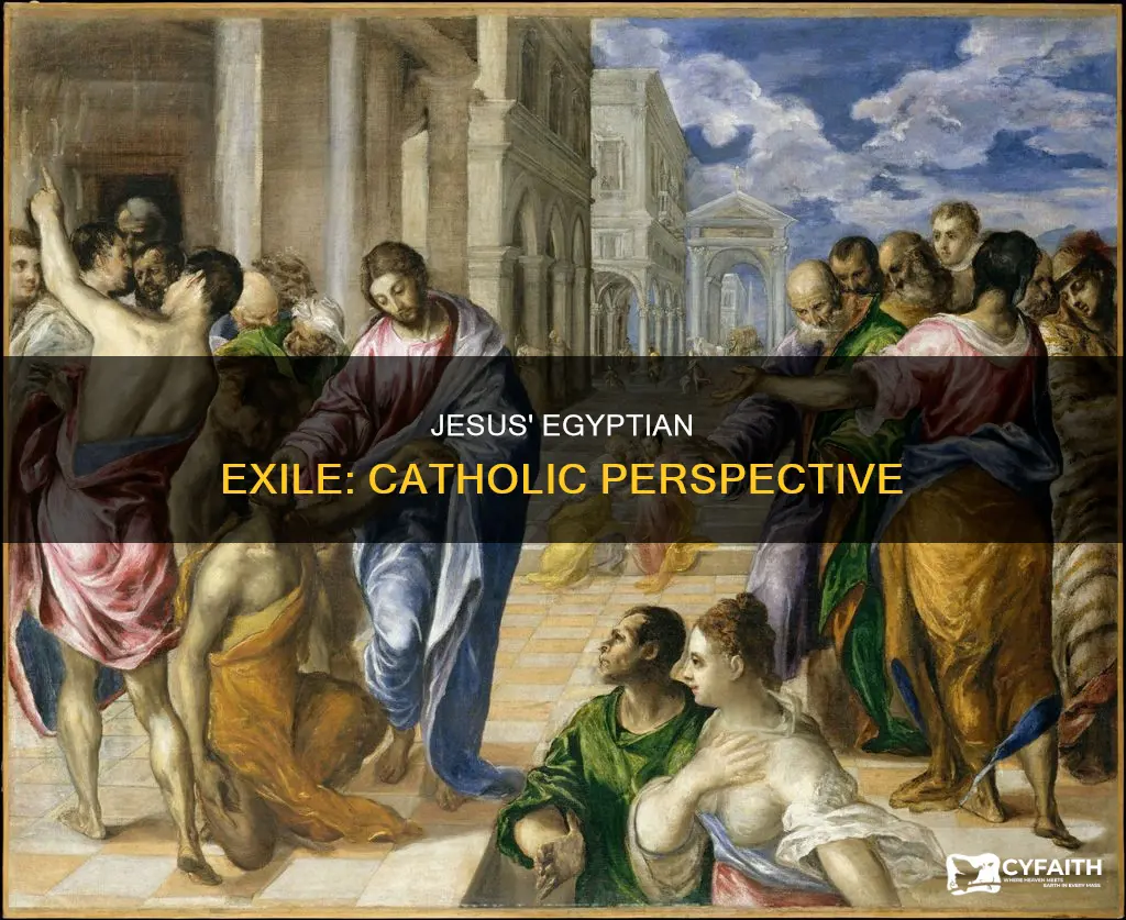 how long was jesus in egypt catholic