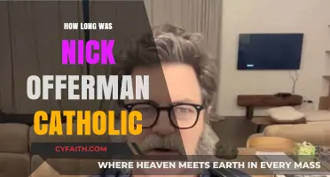 Nick Offerman's Catholic Upbringing: How Long Did It Last?