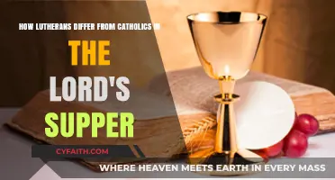 Lutherans vs. Catholics: Contrasting Beliefs in the Lord's Supper Explained