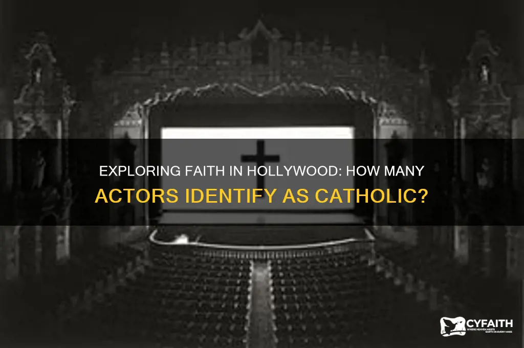 how many actors are catholic