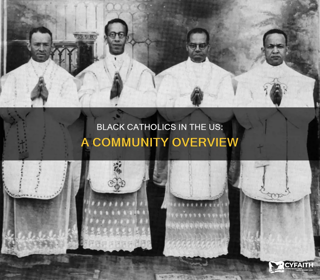 how many african american catholics in usa wiki