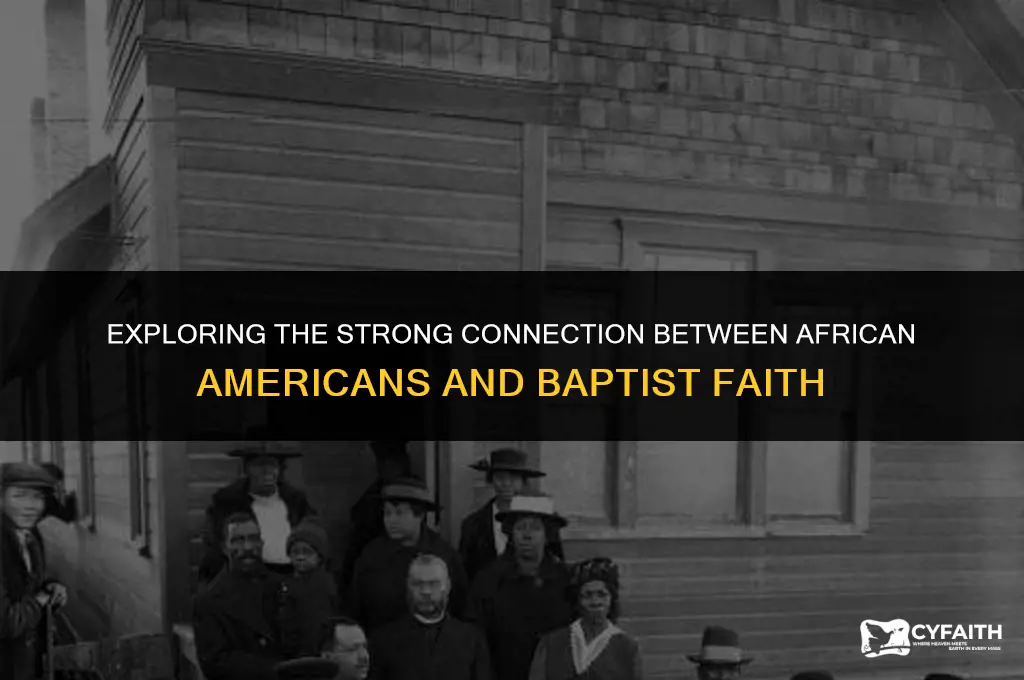 how many african americans are baptist