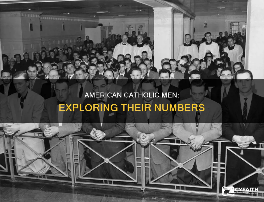 how many american men are catholic