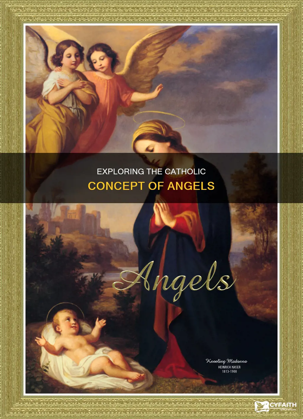 how many angels are there catholic