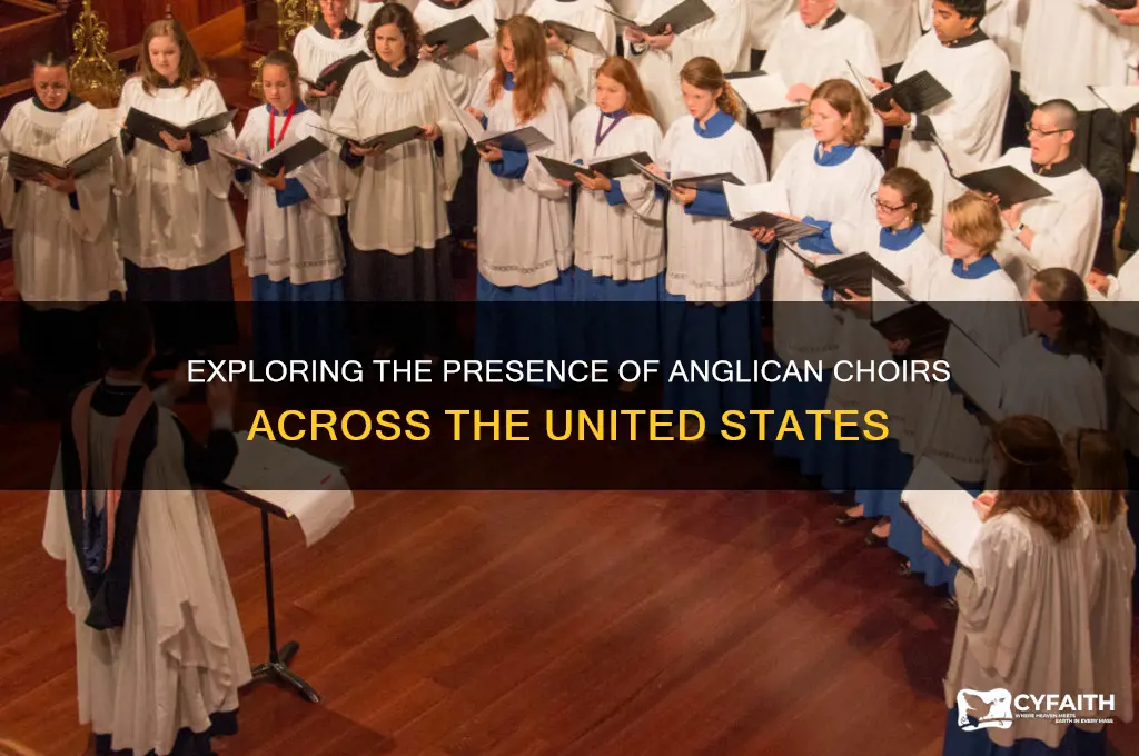 how many anglican choirs are in the us