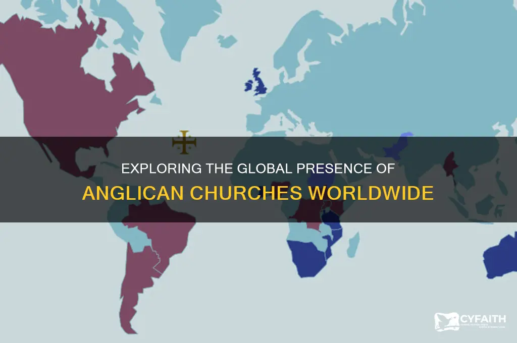 how many anglican churches are
