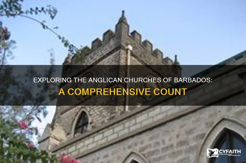 how many anglican churches in barbados