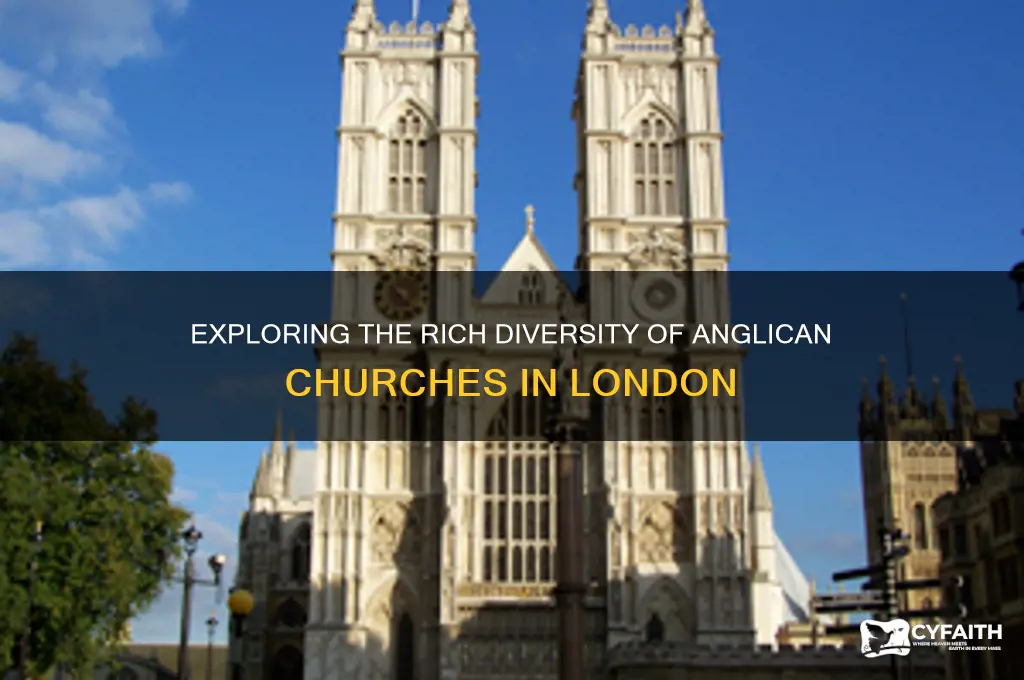 how many anglican churches in london