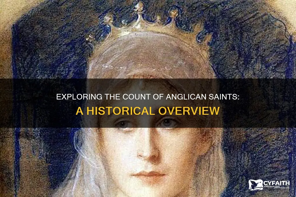 how many anglican saints