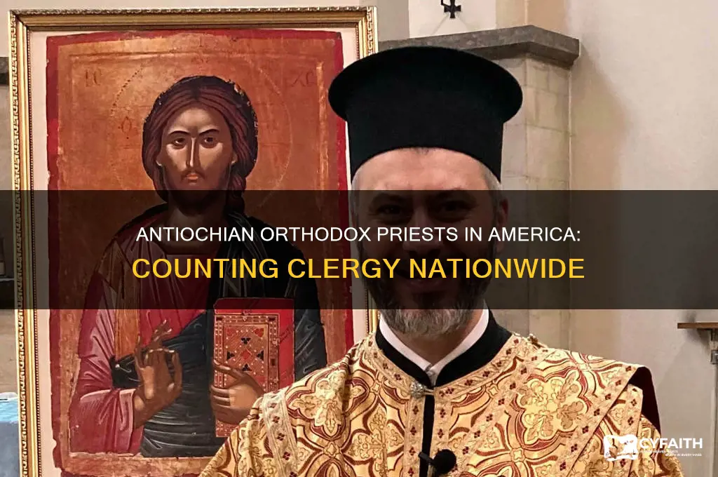 how many antiochian orthodox priests in america
