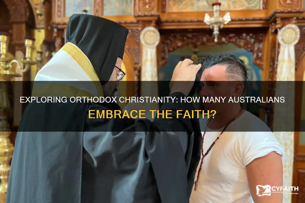 how many australians follow the orthodox faith