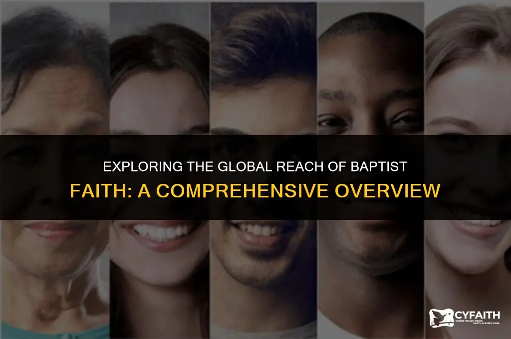how many baptist are there in the world