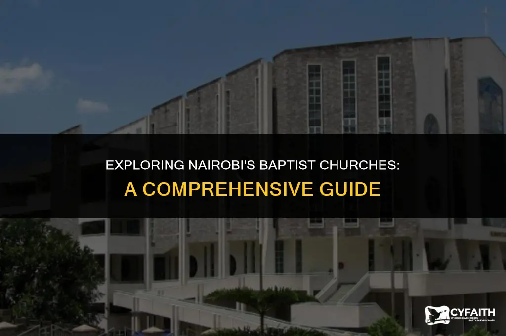 how many baptist churches are in nairobi