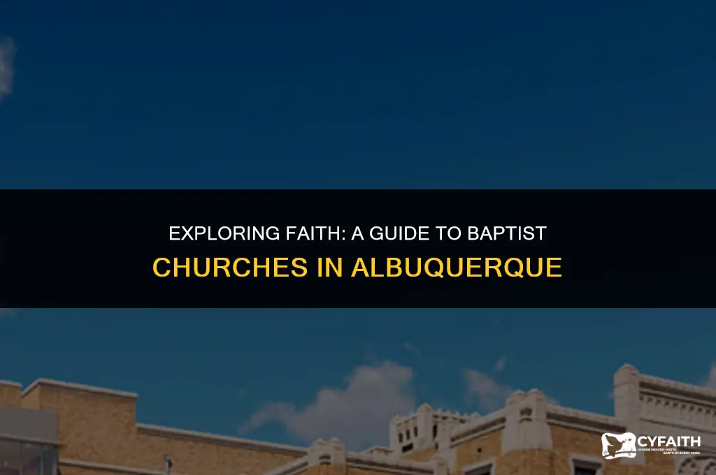 how many baptist churches in albuquerque