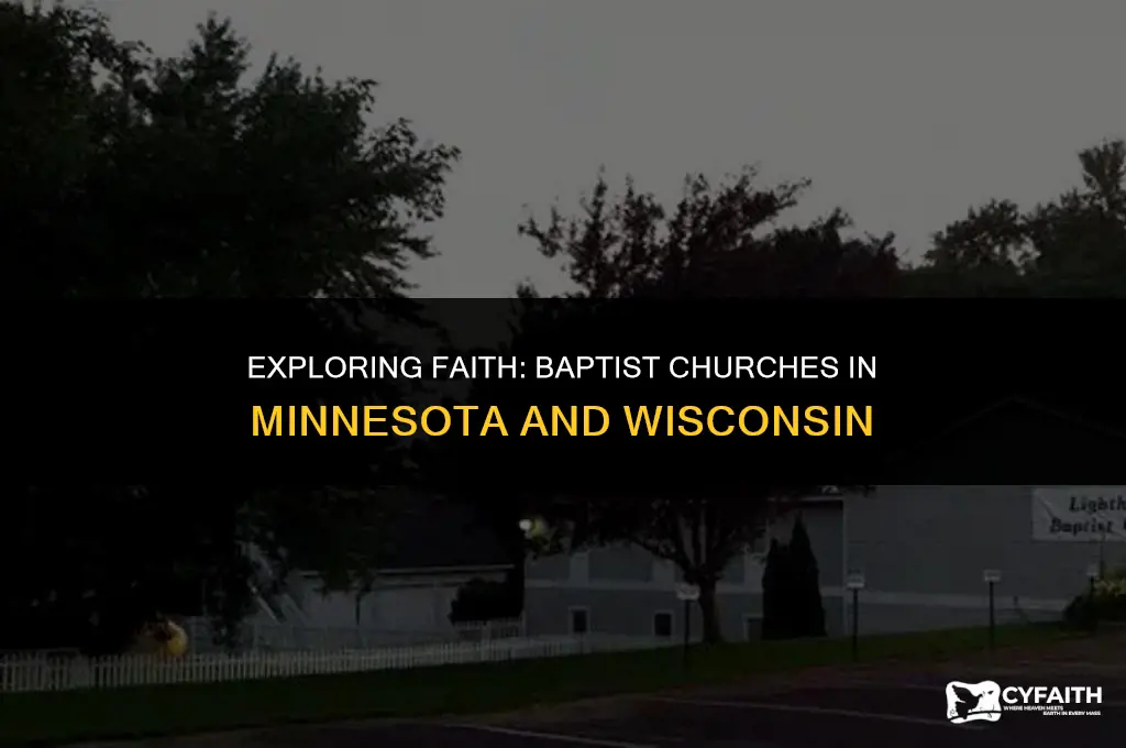 how many baptist churches in minnesota wisconsin