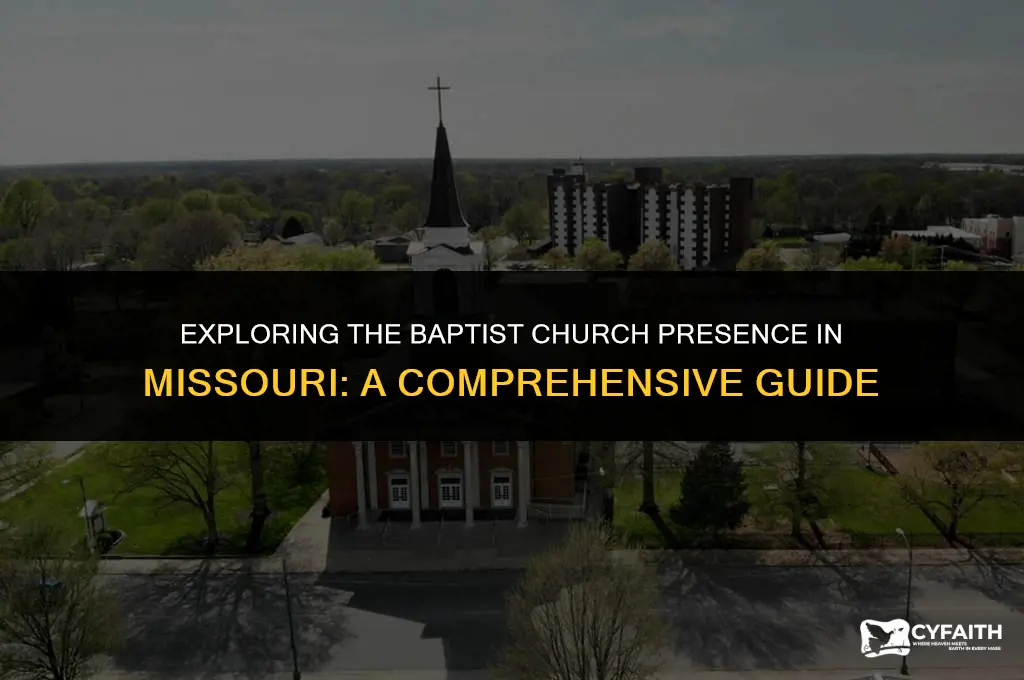 how many baptist churches in missouri