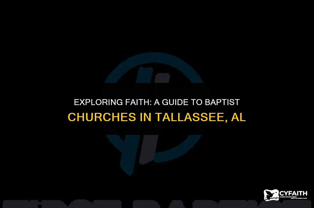 how many baptist churches in tallasee al