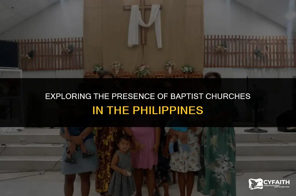 how many baptist churches in the philippines