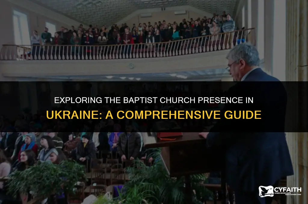how many baptist churches in ukraine