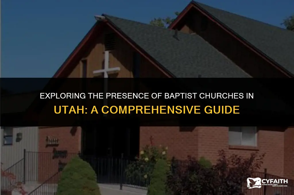 how many baptist churches in utah