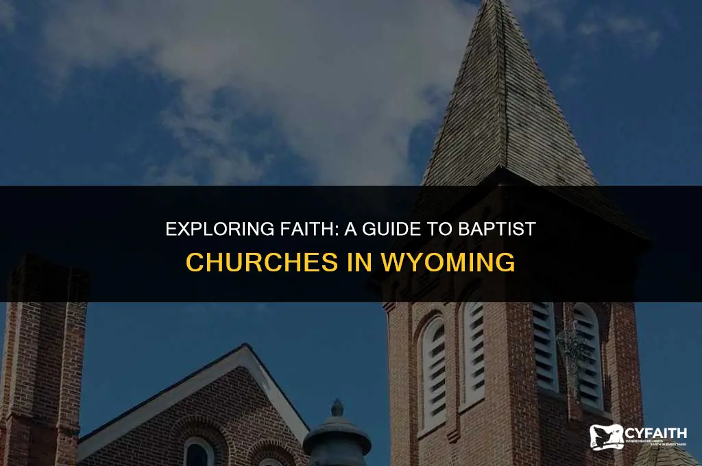 how many baptist churches in wyoming