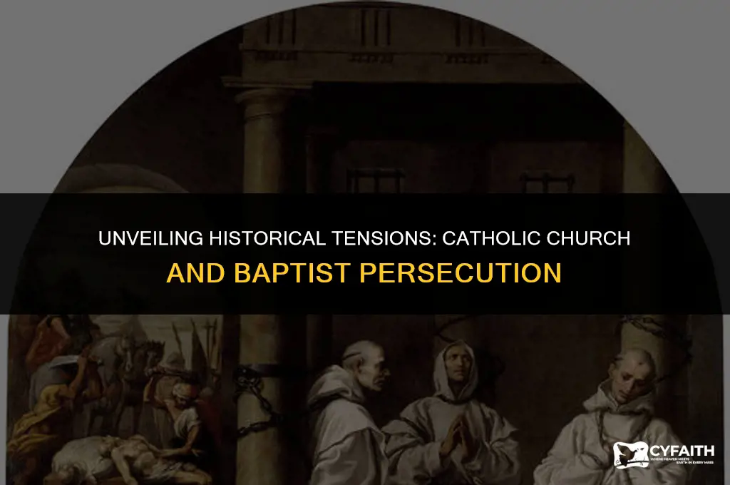 how many baptist did the catholic church kill