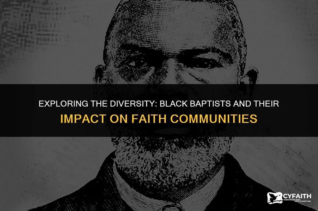 how many baptists are black